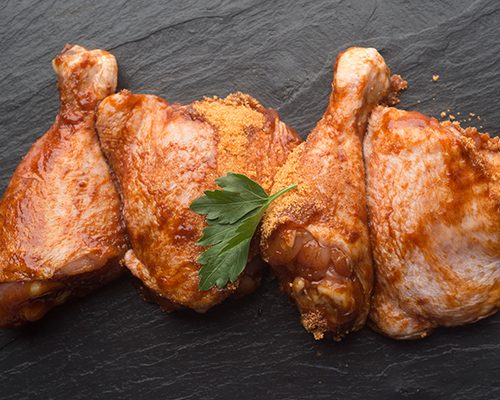 bbq chicken portions