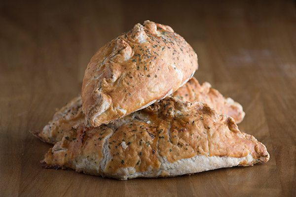 Homemade Butternut Squash, Spinach & Feta Pasty
