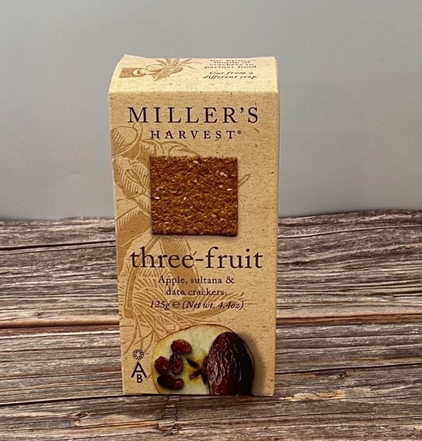 Millers Three Fruit Crackers