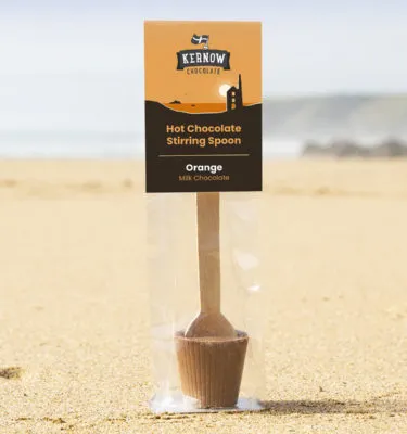 Hot Chocolate Stirring Spoon – Orange